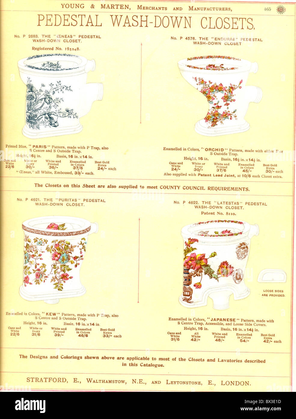Victorian water closet hi-res stock photography and images - Alamy