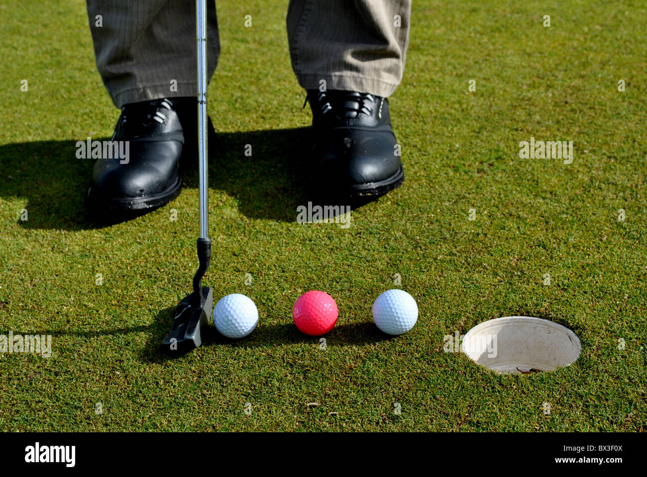 Practice range golf balls hires stock photography and images Alamy