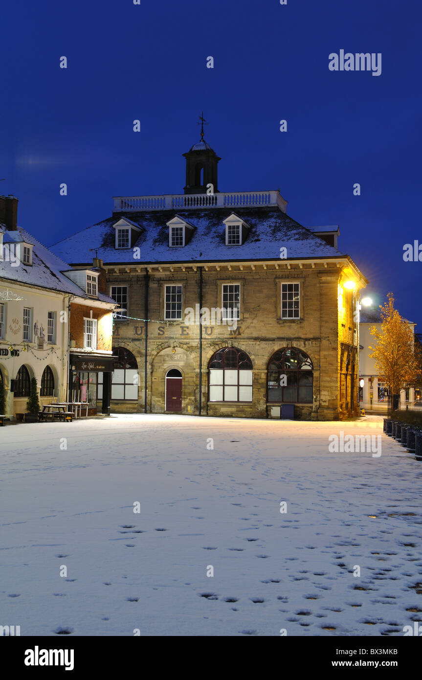 Warwick Winter Snow Warwickshire High Resolution Stock Photography and