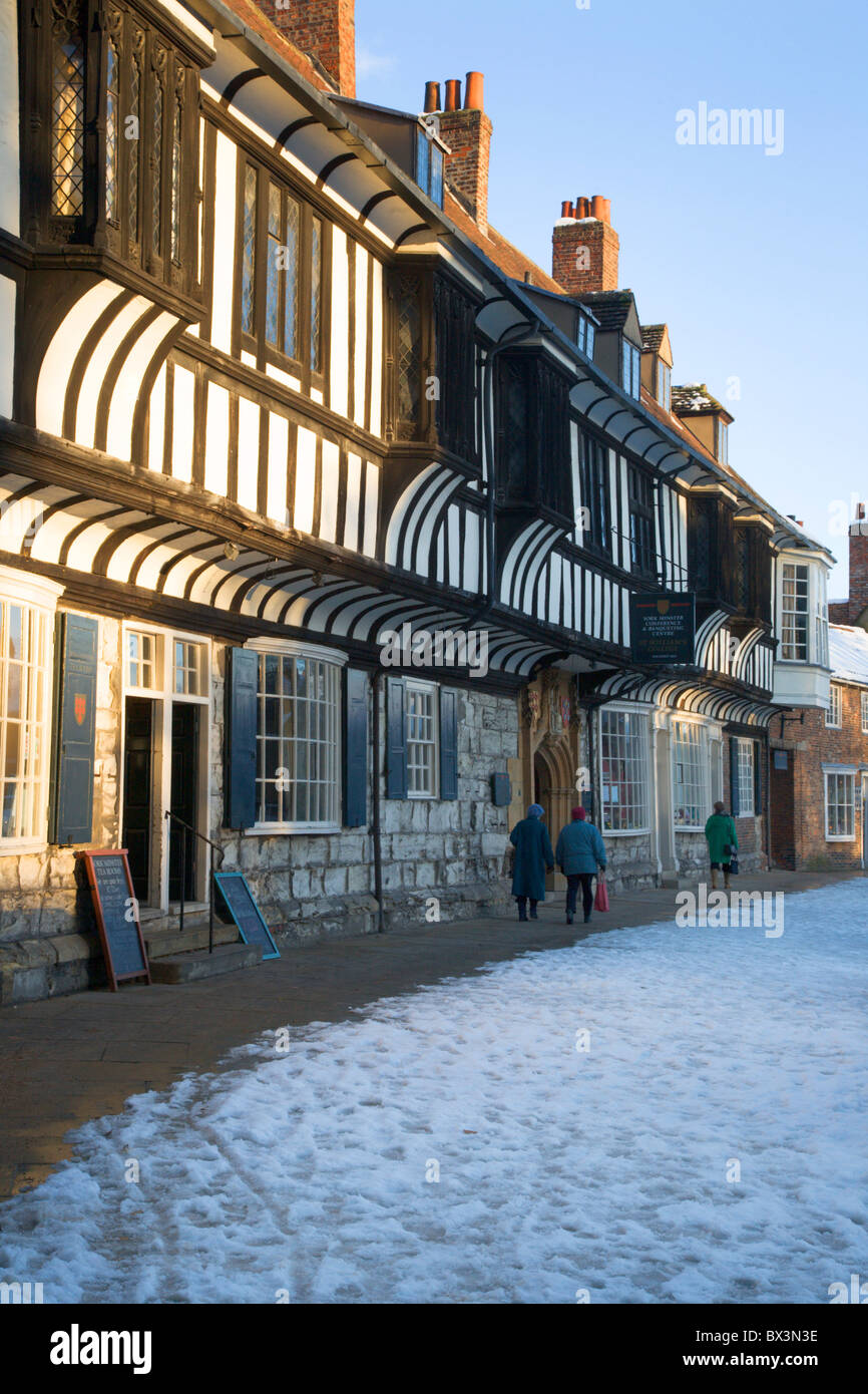 St Williams College in Winter York Yorkshire England Stock Photo Alamy