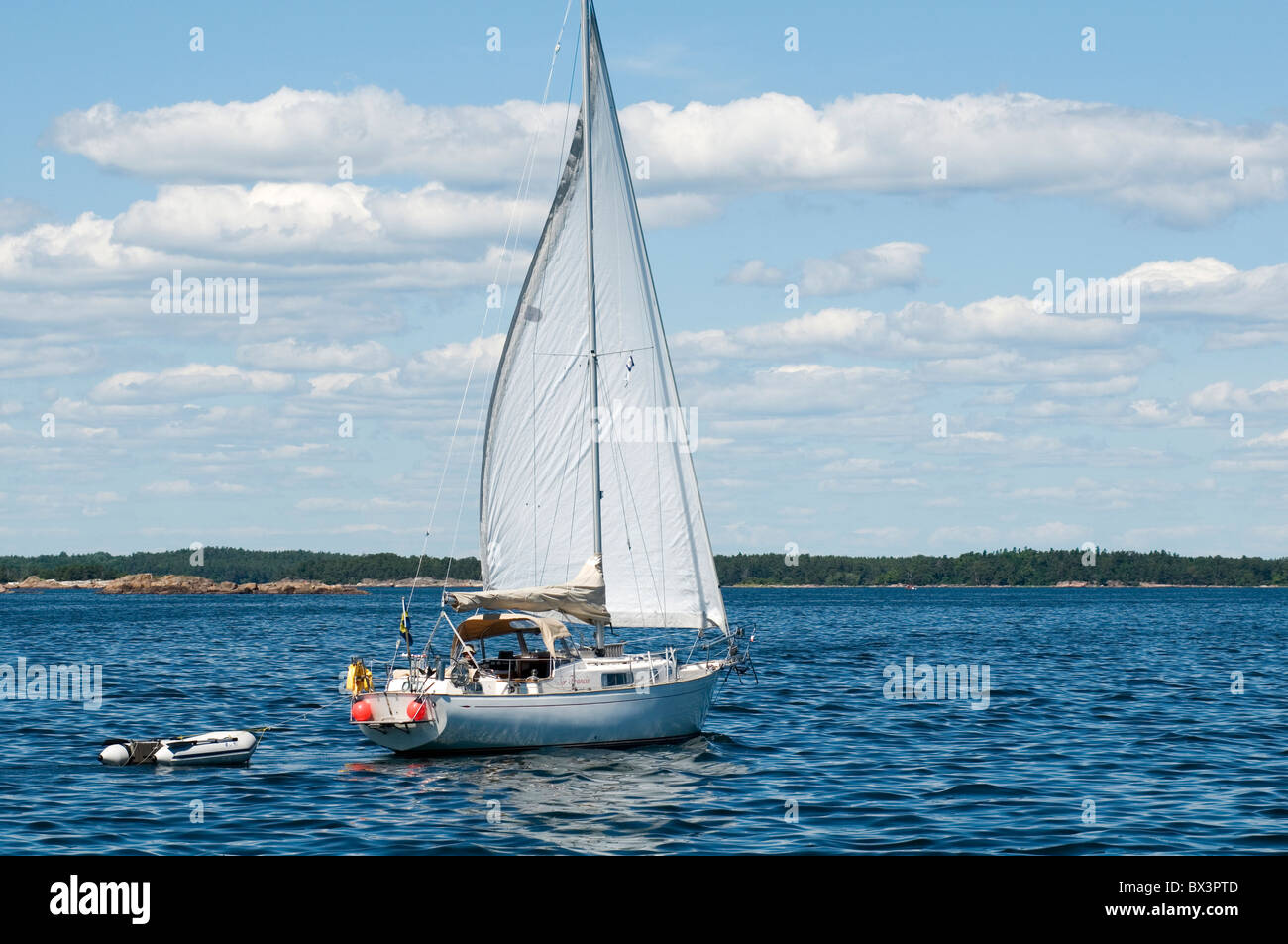 yacht yachting on the stockholm archipelago archipelagos sweden swedish
