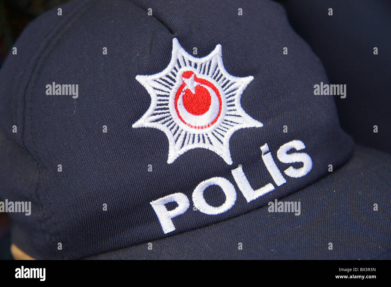 Turkish police cap Stock Photo
