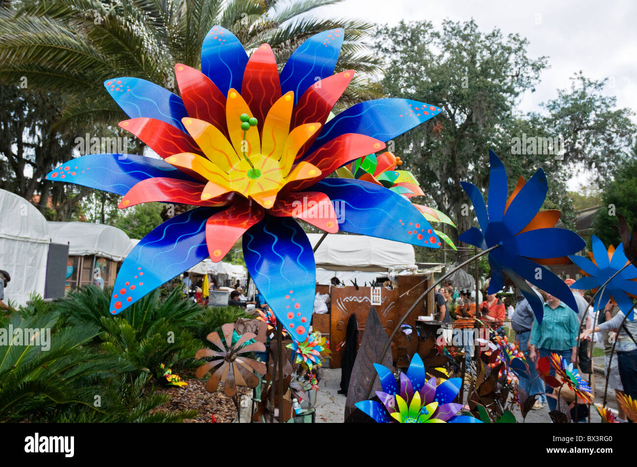 spring arts festival Gainesville Florida Stock Photo Alamy