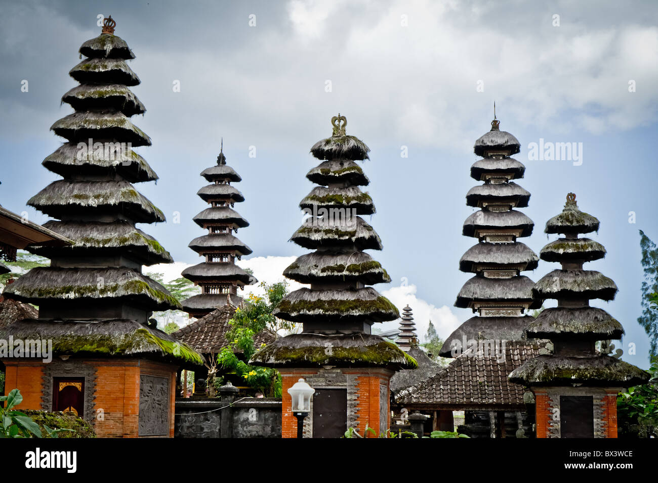 Pura Besakih hindu temple complex, Bali, Indonesia Stock Photo