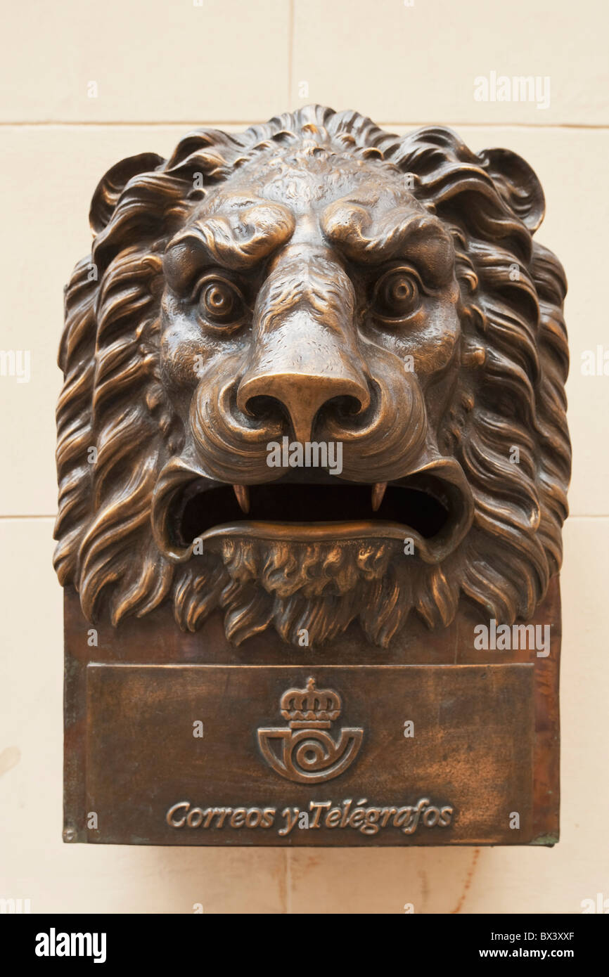 Letter Box At Post Office Building In Plaza De San Francisco; Havana