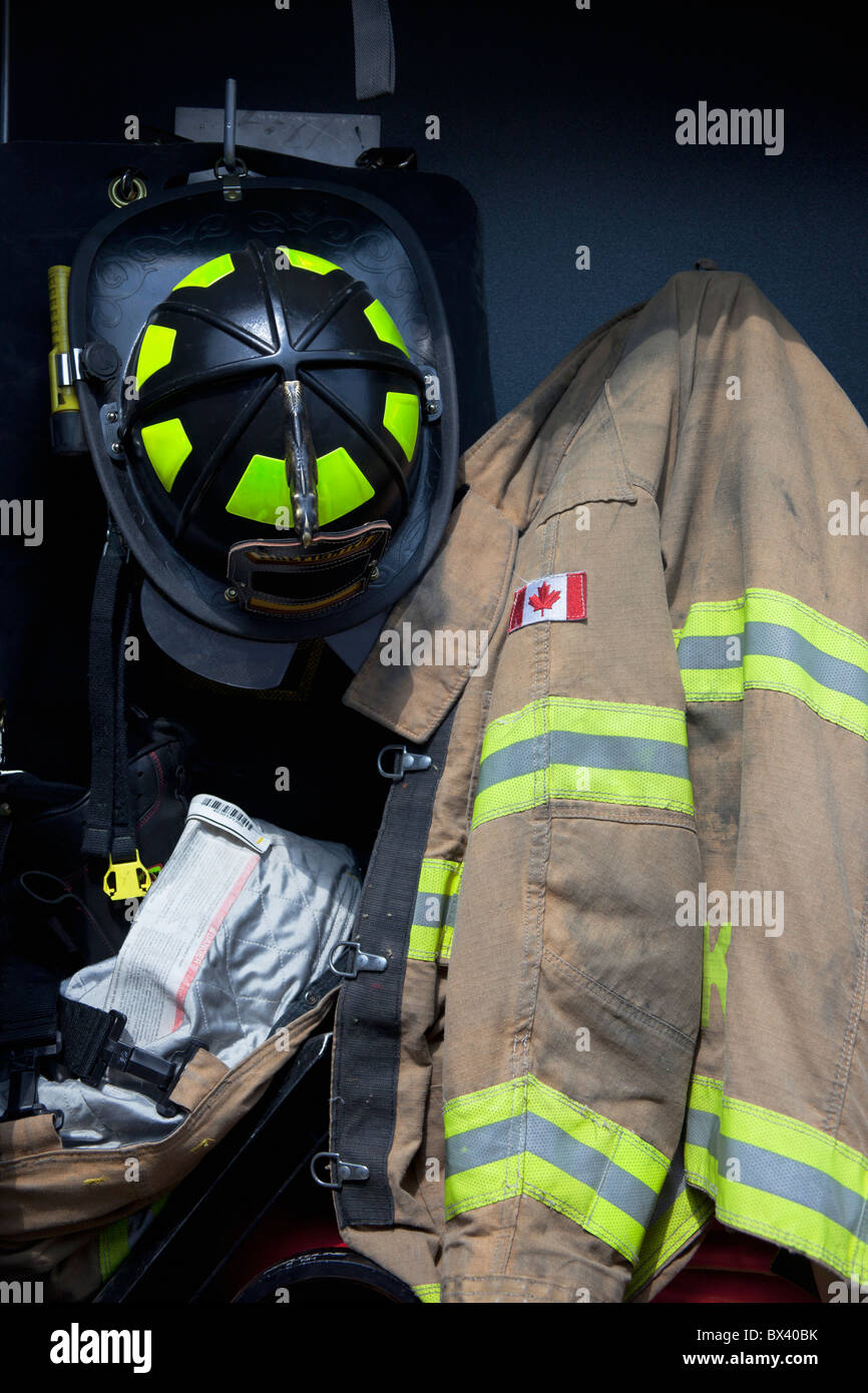 Firefighter's Equipment Stock Photo