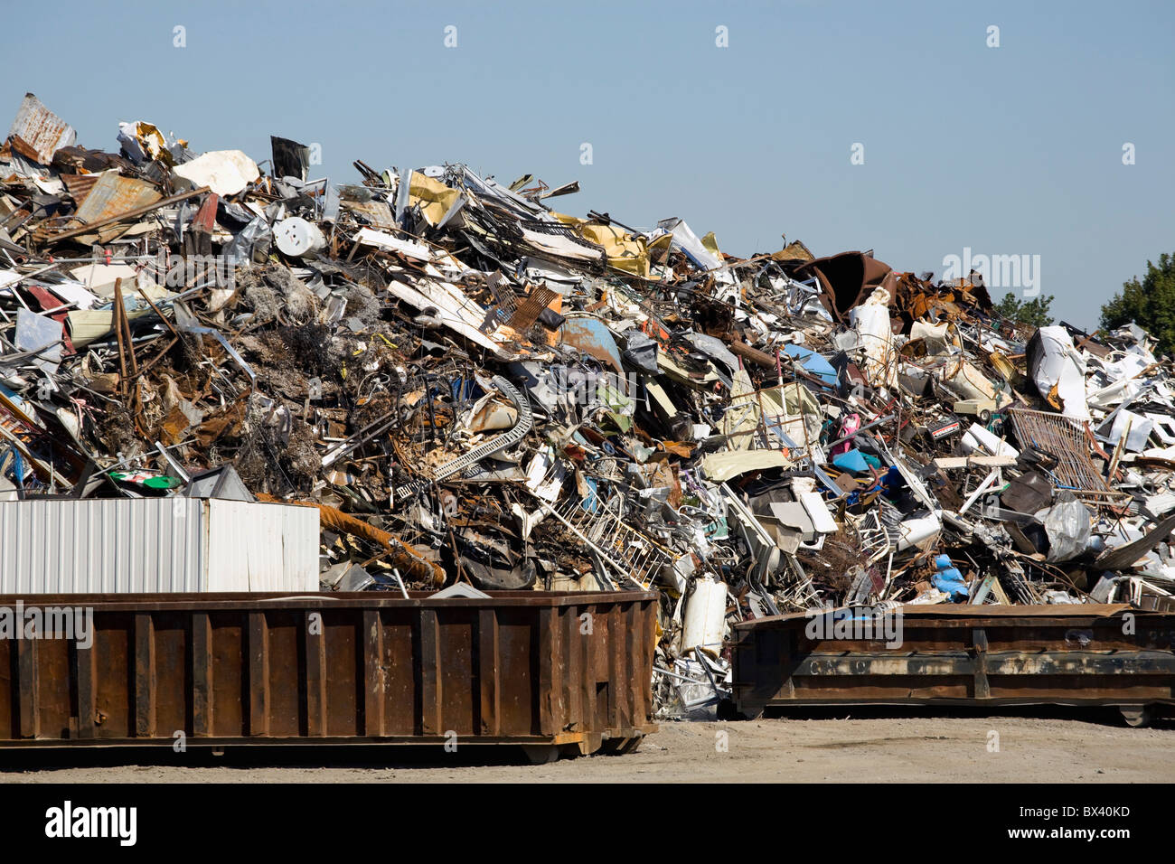 Materials For Recycling; Adamsville, Quebec, Canada Stock Photo Alamy