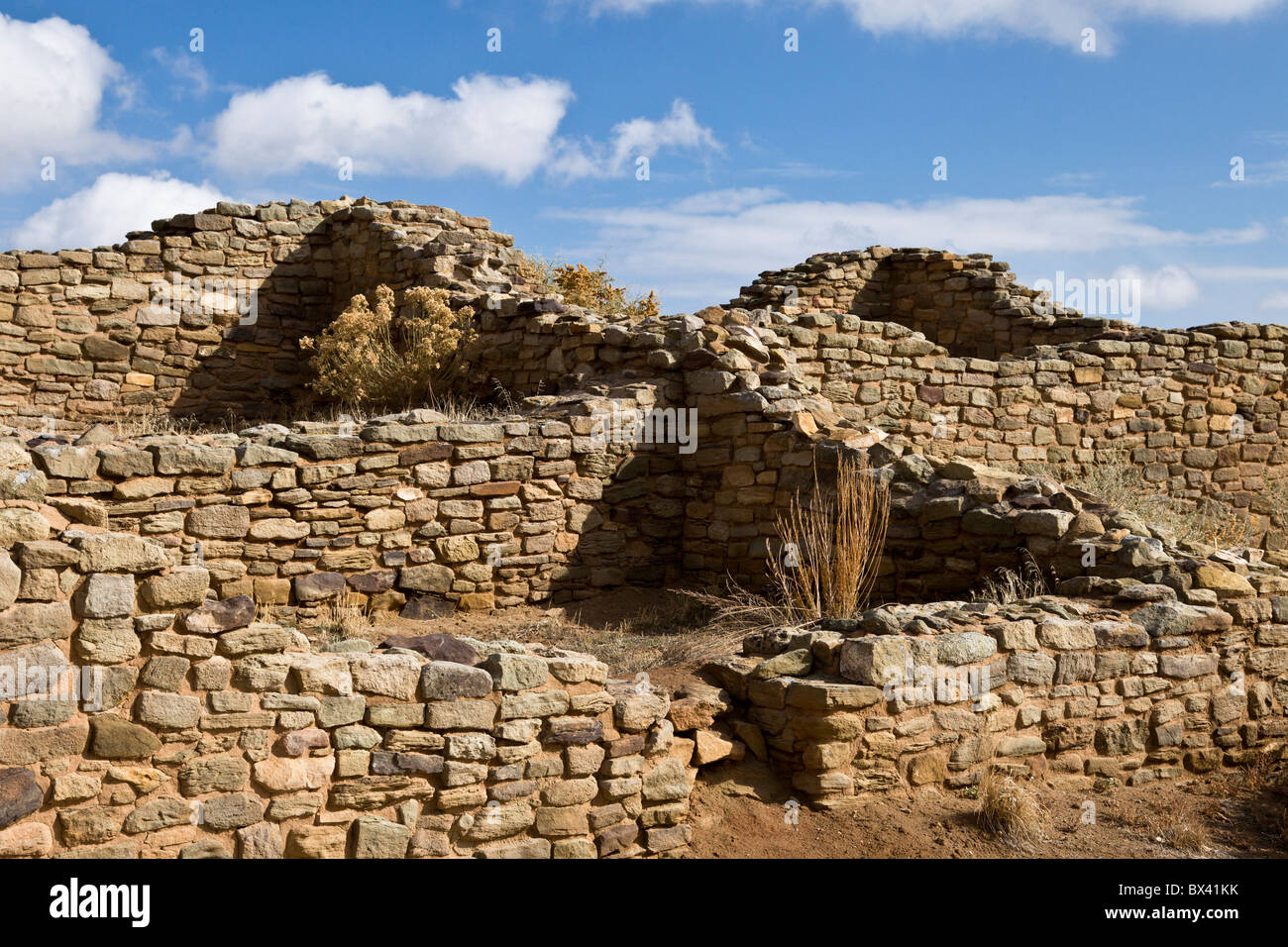 The West Ruin at the Aztec Ruins National Monument, New Mexico