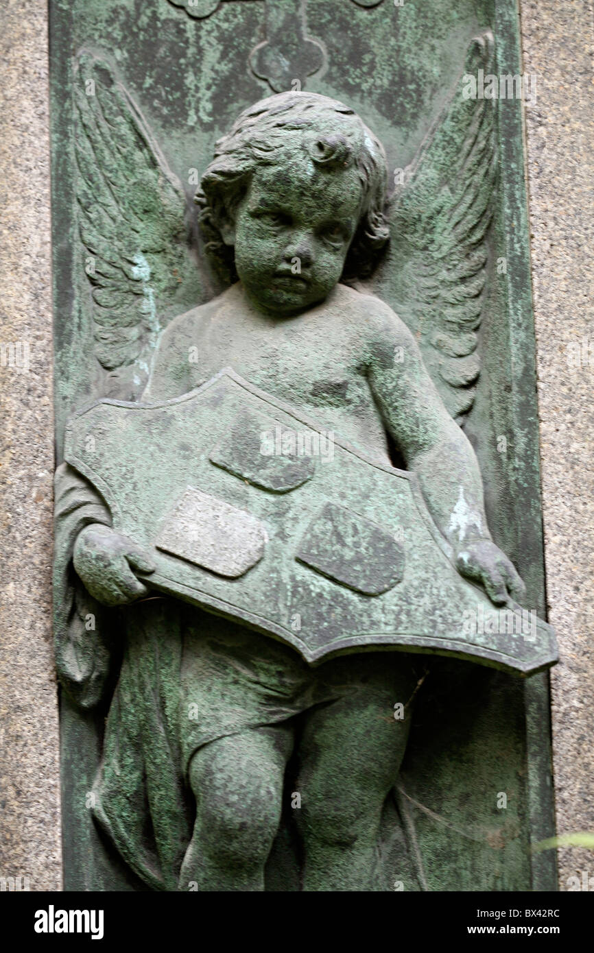 angel, dolor, gravestone, Engel, Trauer, Grabstein Stock Photo