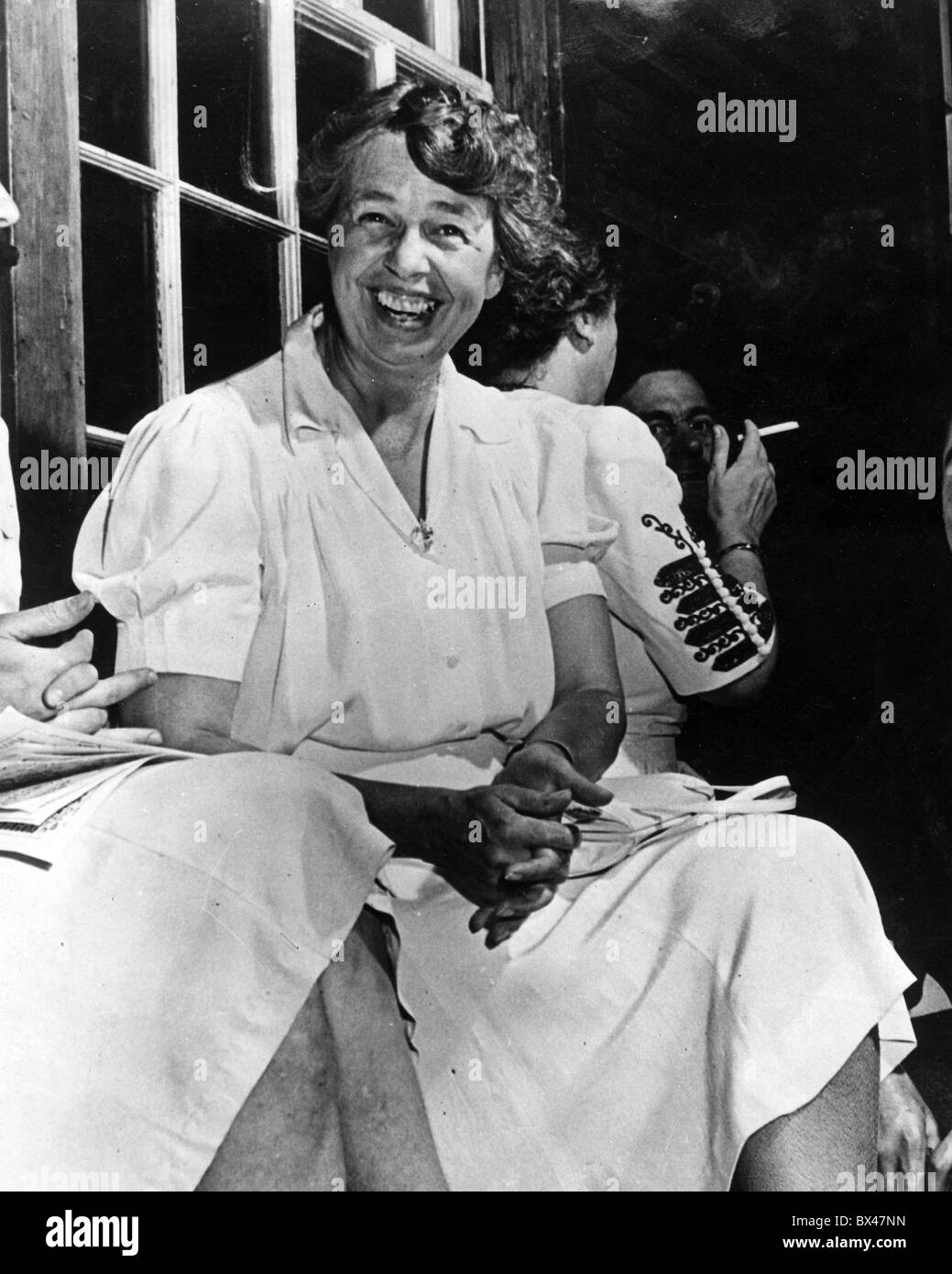 ELEANOR ROOSEVELT  (1884-1962) wife of US President Franklin D Roosevelt Stock Photo