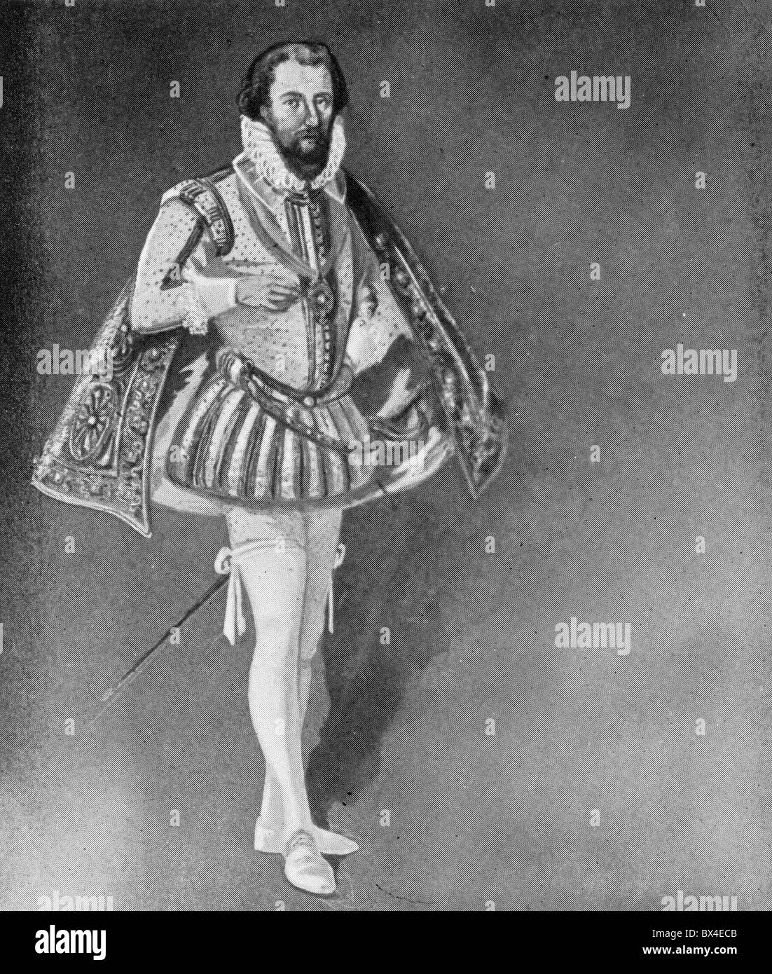 Costumes worn in England during Shakespeare's time; The Earl of Essex
