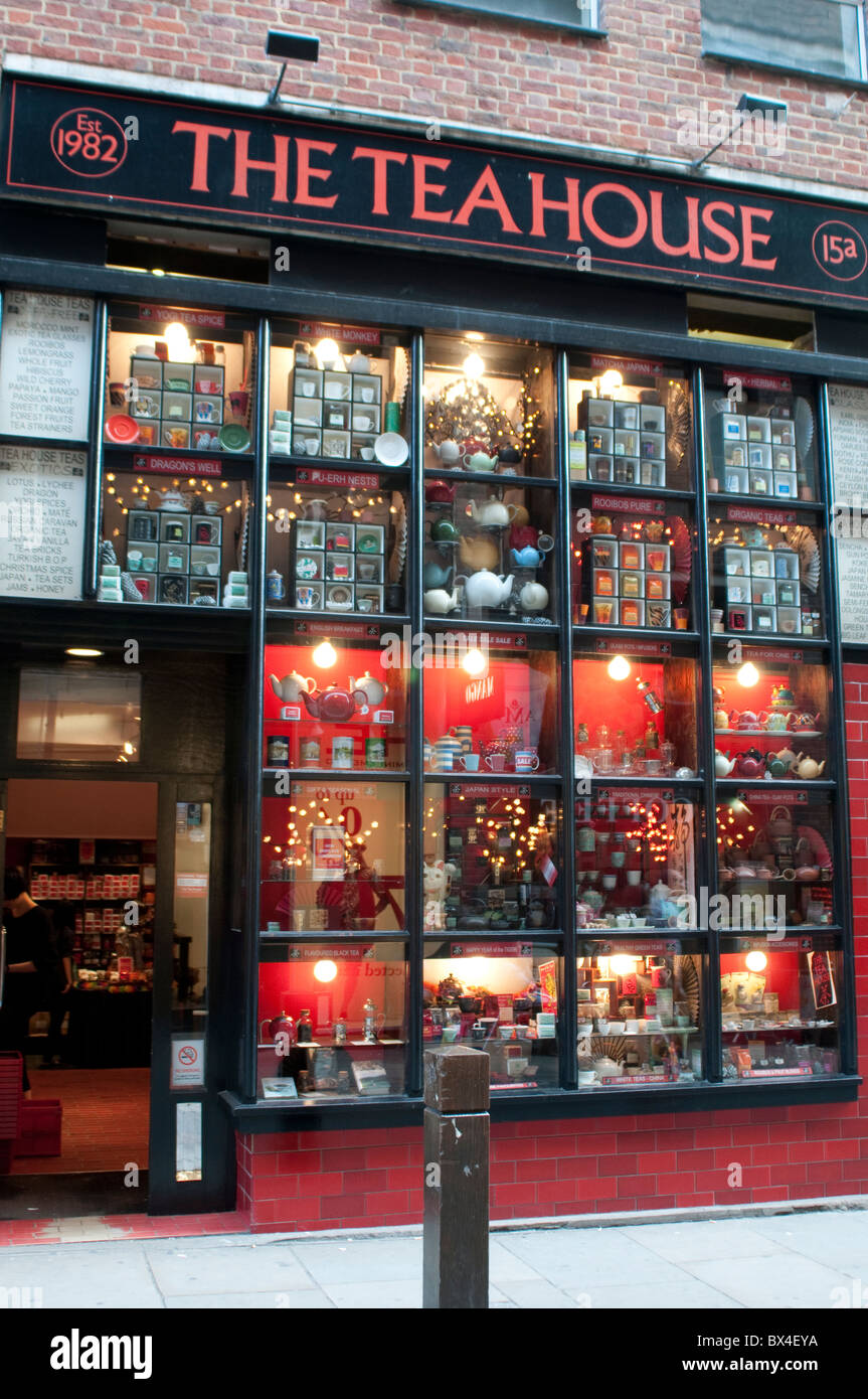 Tea House, Neil's Yard, Covent Garden, London, UK Stock Photo Alamy