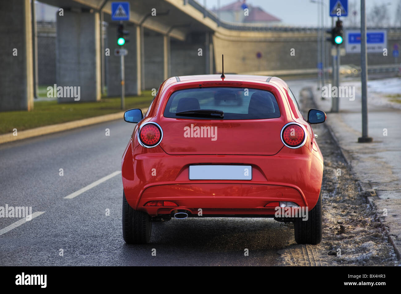 Back street riga hi-res stock photography and images - Alamy