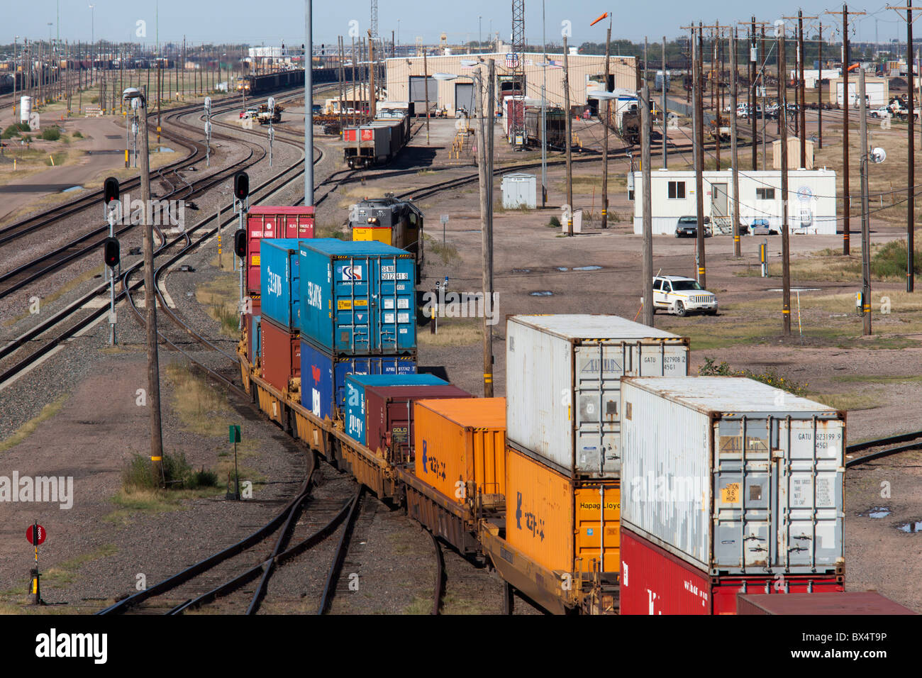 Union pacific railroad yard nebraska hires stock photography and
