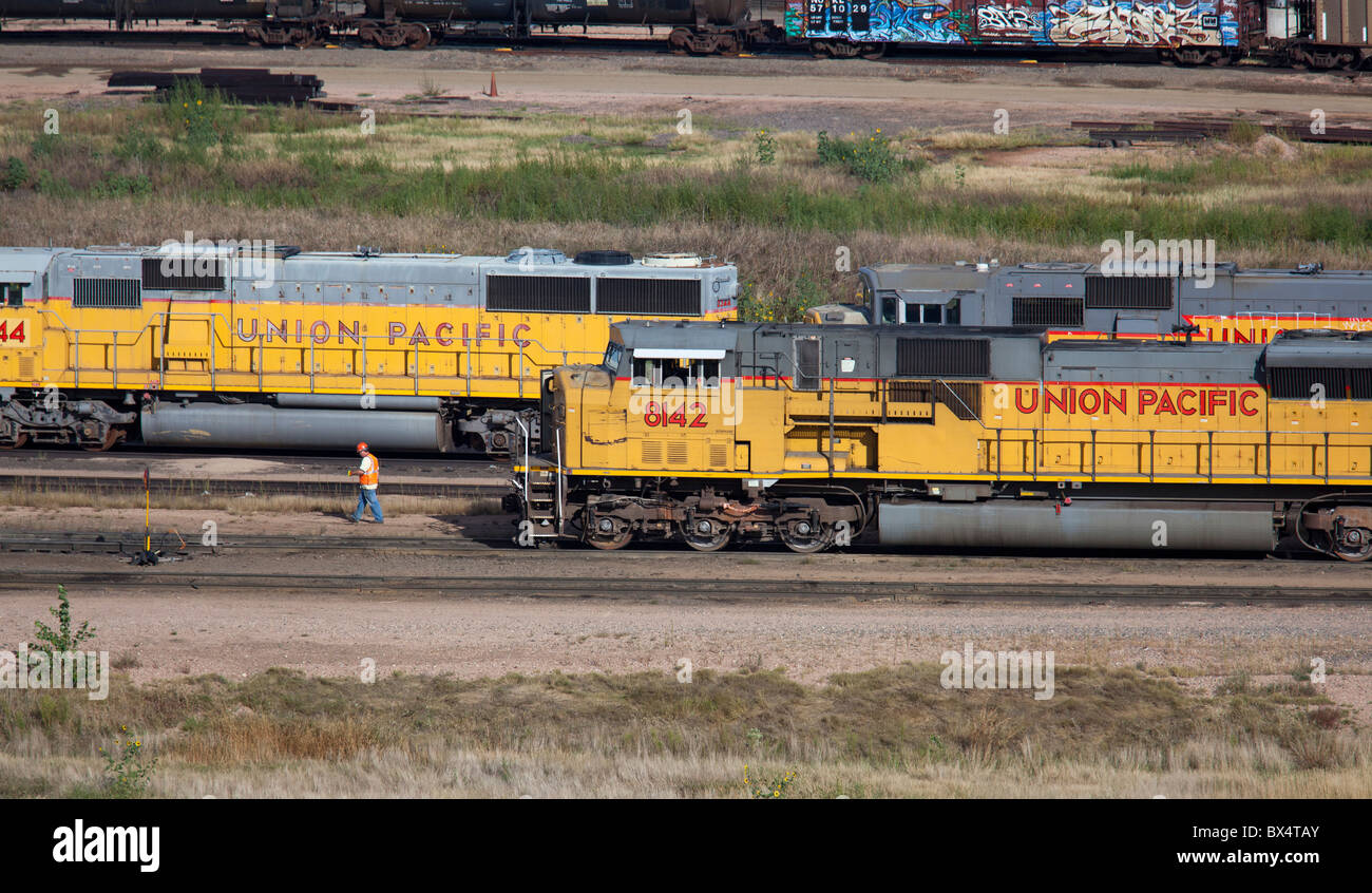 Union pacific railroad yard nebraska hi-res stock photography and ...