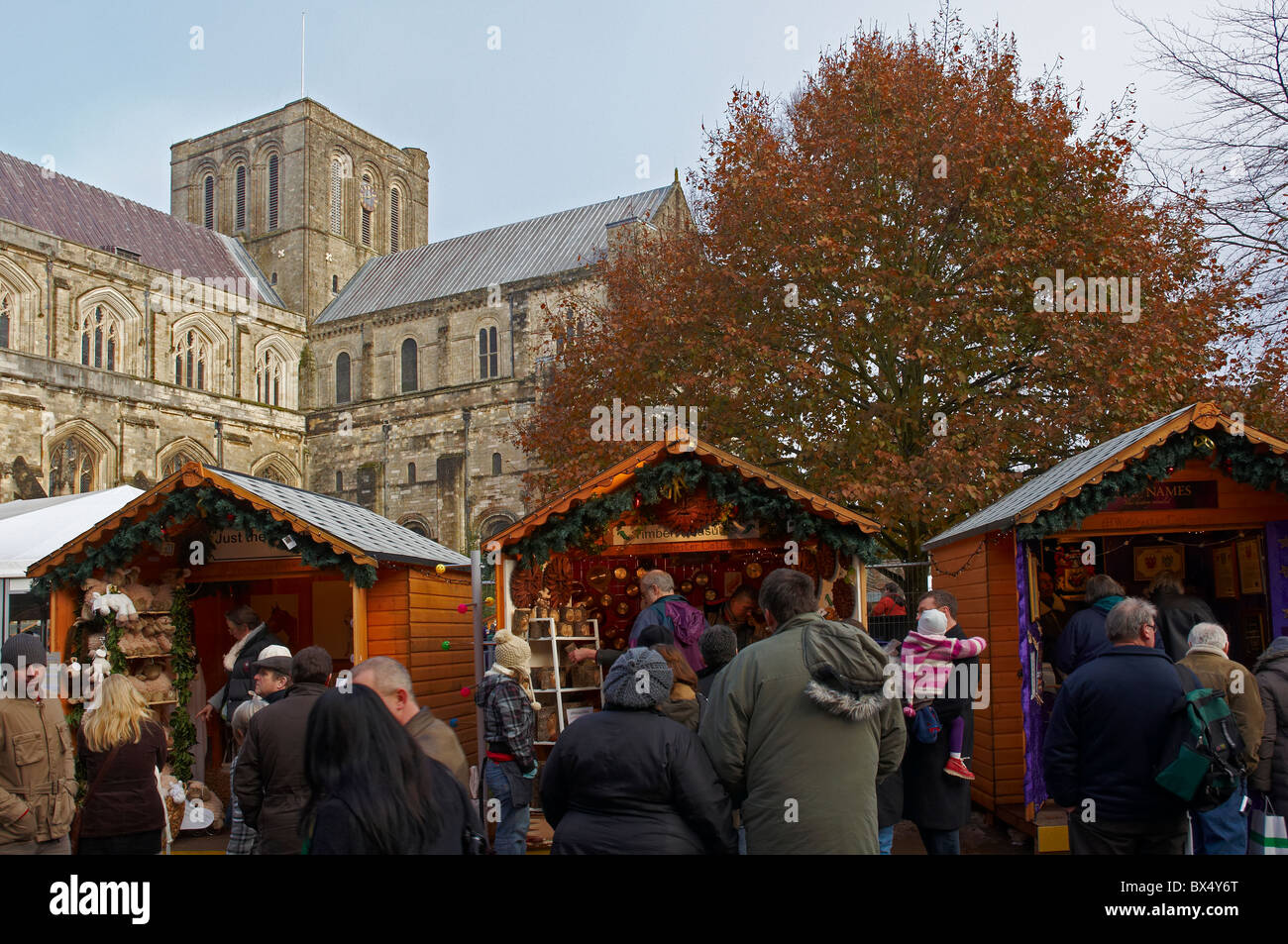 Winchester christmas market hi-res stock photography and images - Alamy