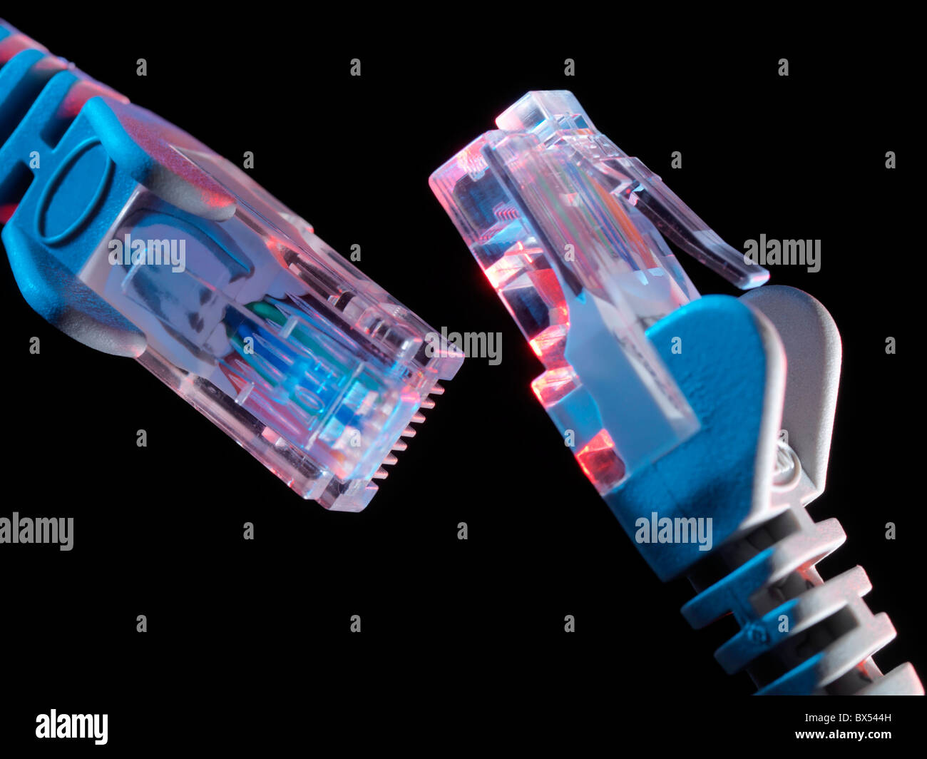 network connectors Stock Photo Alamy