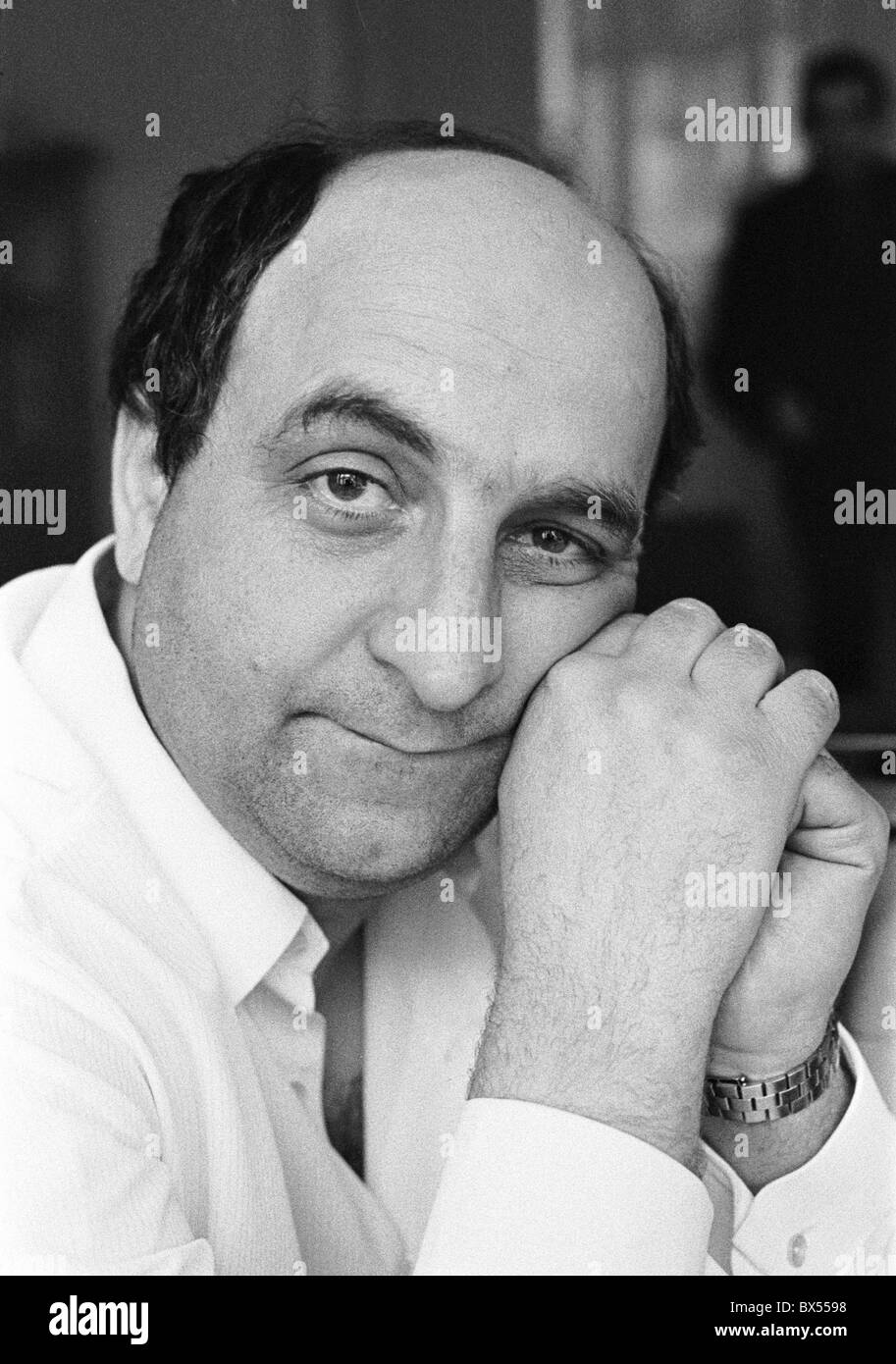 Czech writer, columnist and journalist Ota Pavel poses on an undated