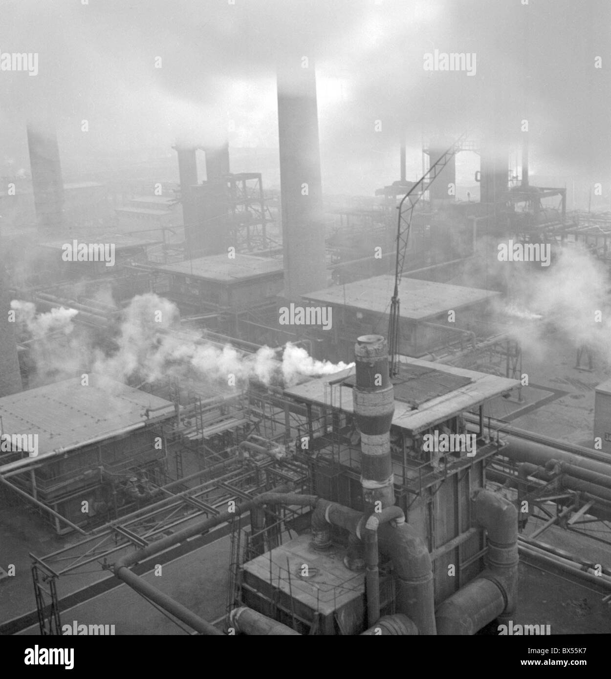 Environmental Pollution Black and White Stock Photos & Images - Alamy