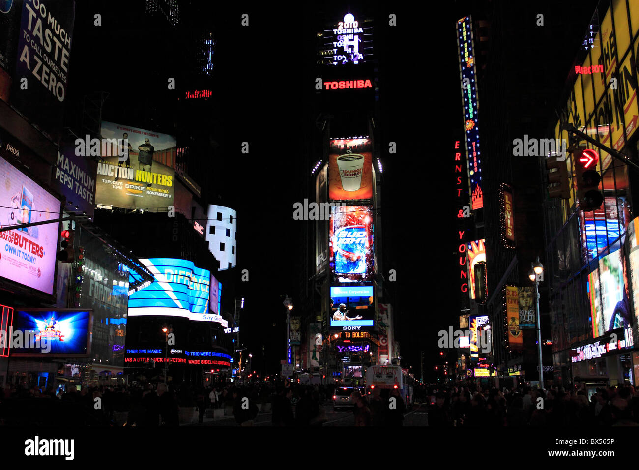 Times Square, Manhattan, New York City Stock Photo