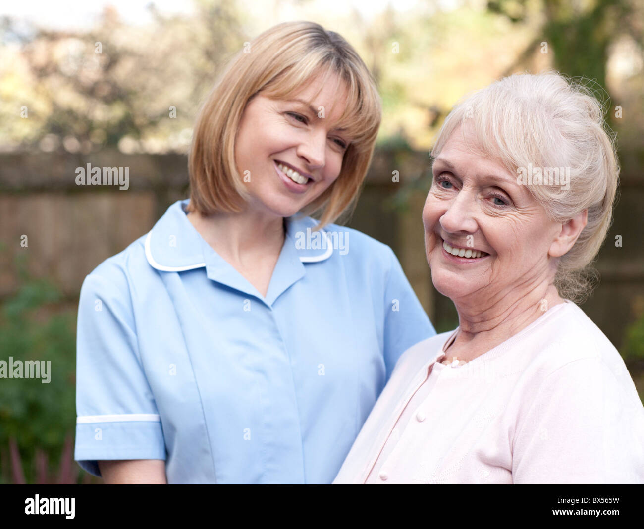 Happy nurse hi-res stock photography and images - Alamy