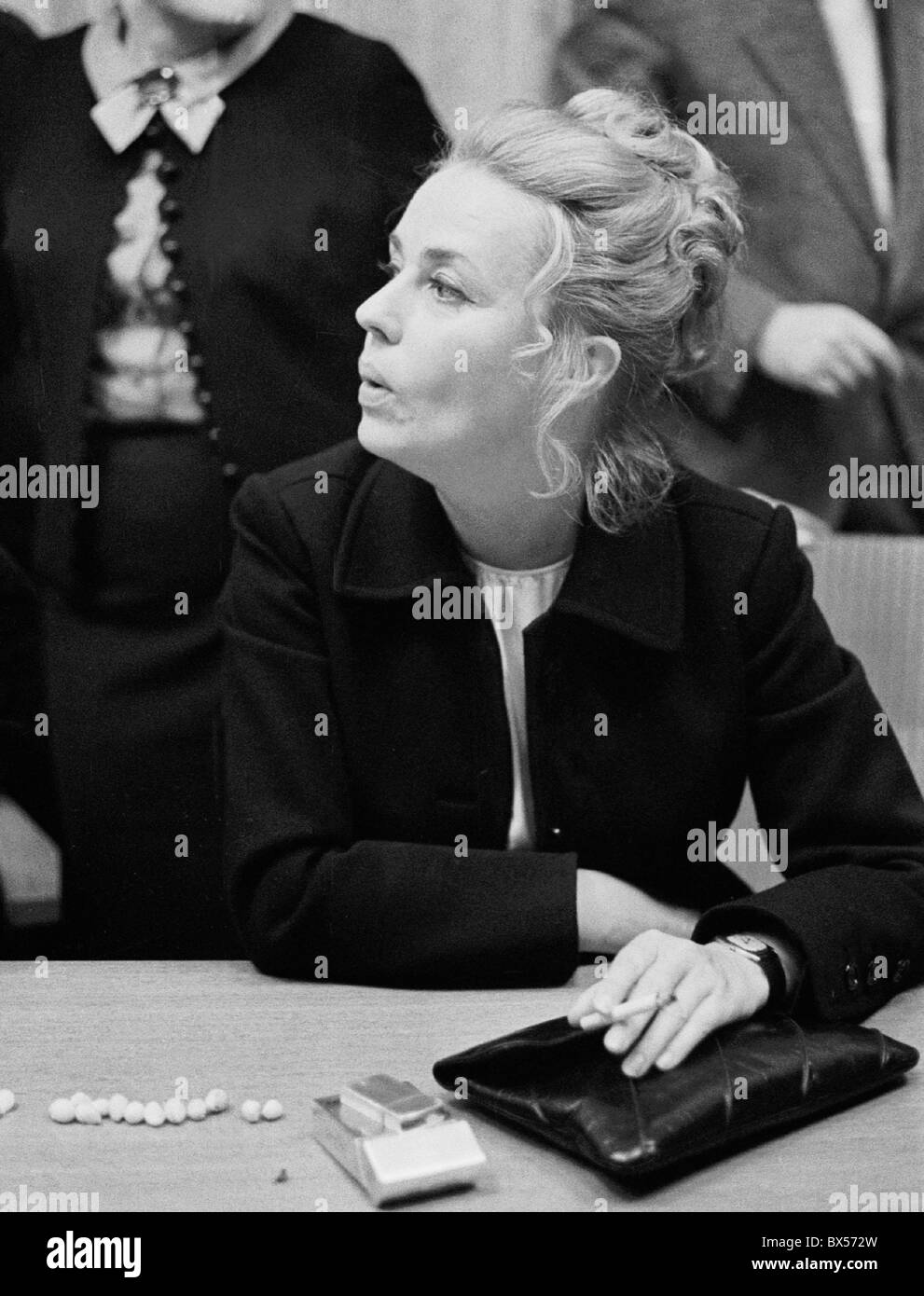 Jean Moreau, film actress Stock Photo Alamy