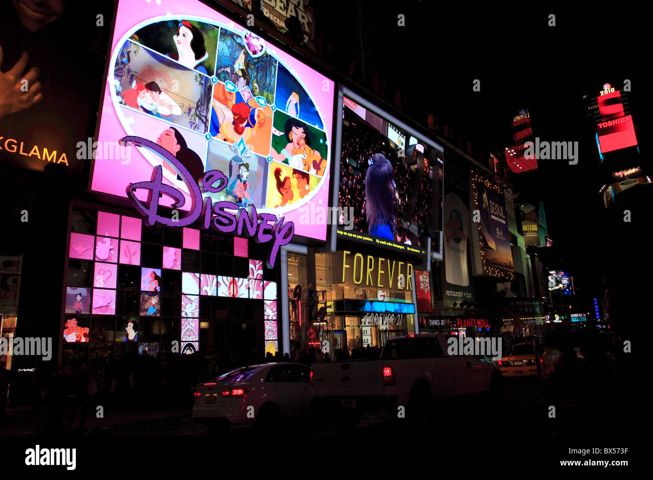 Times Square, Manhattan, New York City Stock Photo