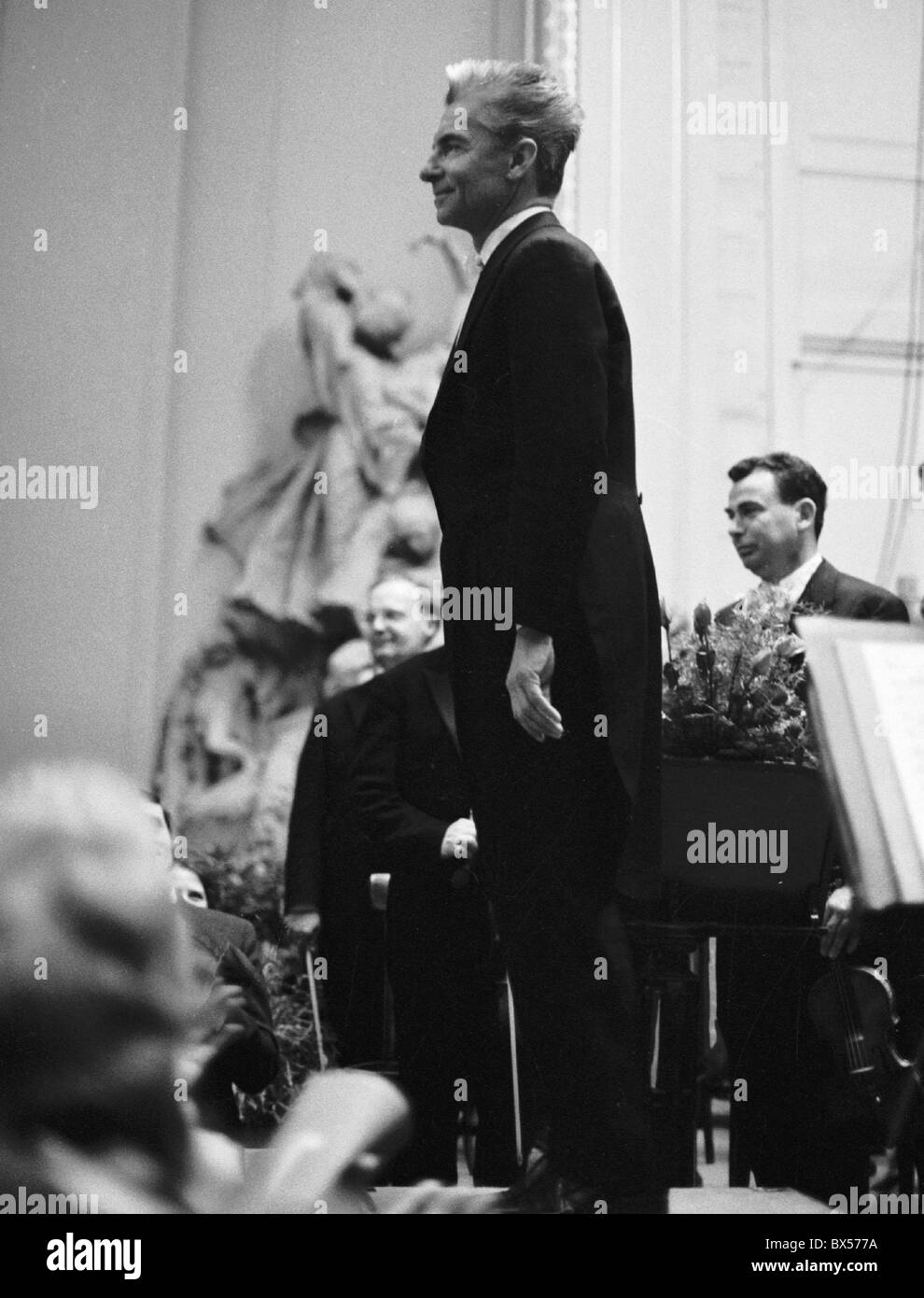 Herbert von Karajan Stock Photo