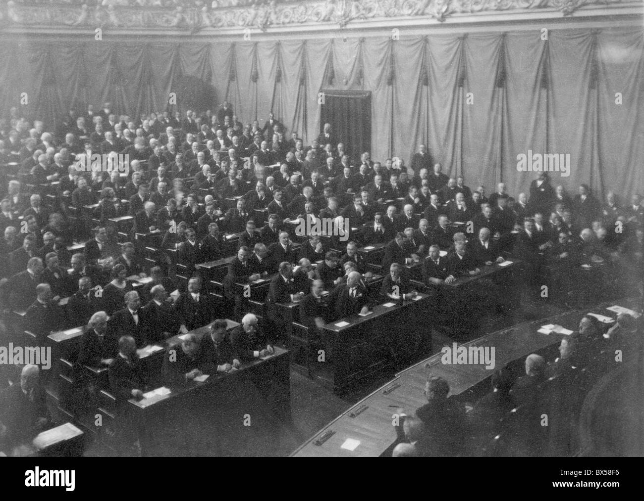 May 27, 1927 Presidential Election. T.G. Masaryk was re-elected Stock ...