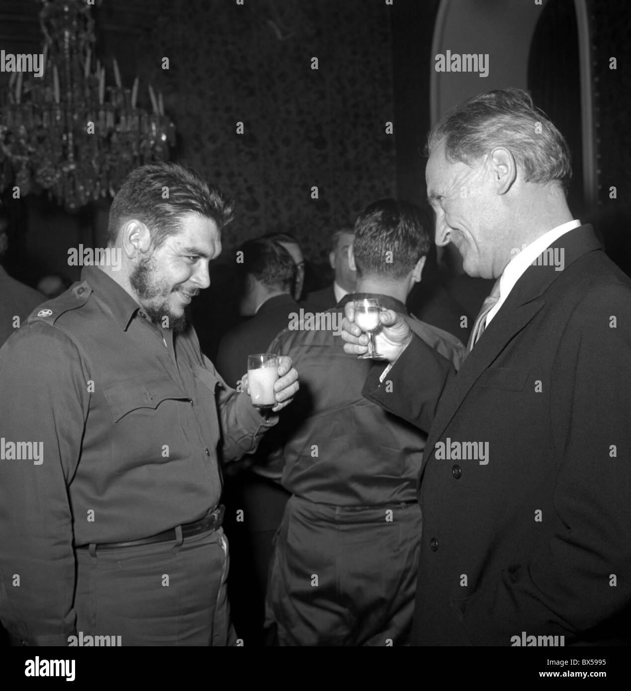 Che Guevara, Che, toast, drink, Cuban revolutionary Stock Photo