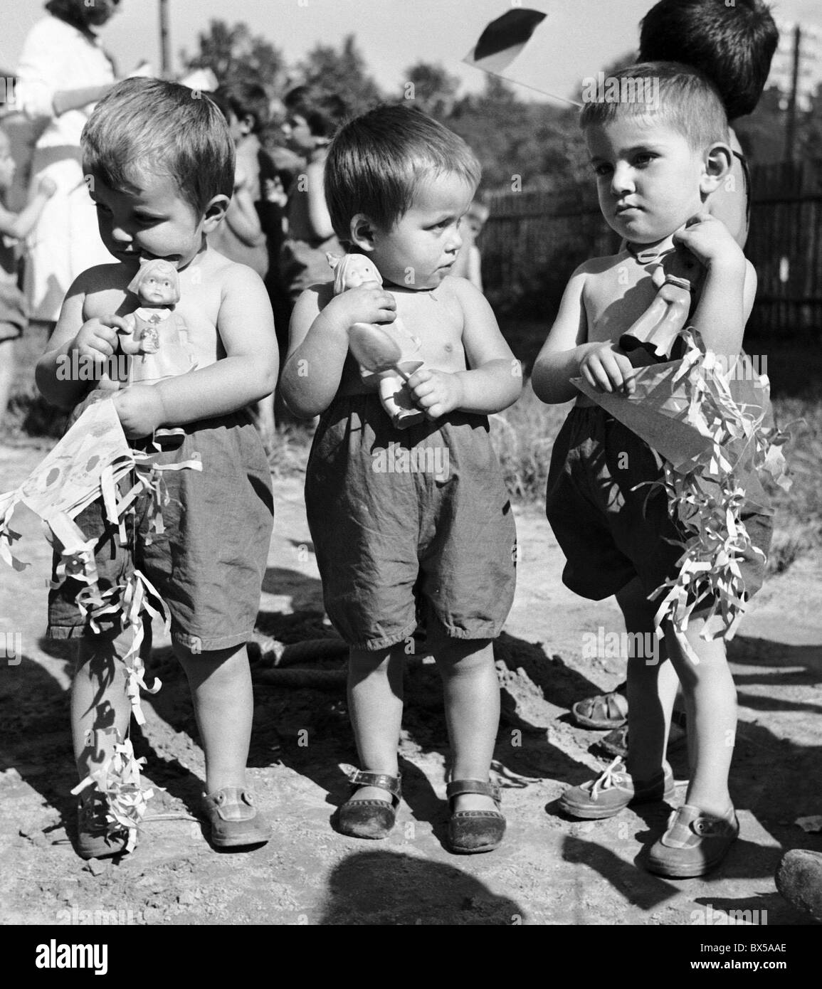 Home for Greek children Stock Photo