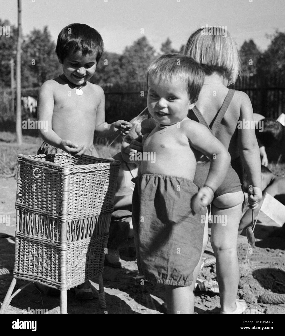 Home for Greek children Stock Photo