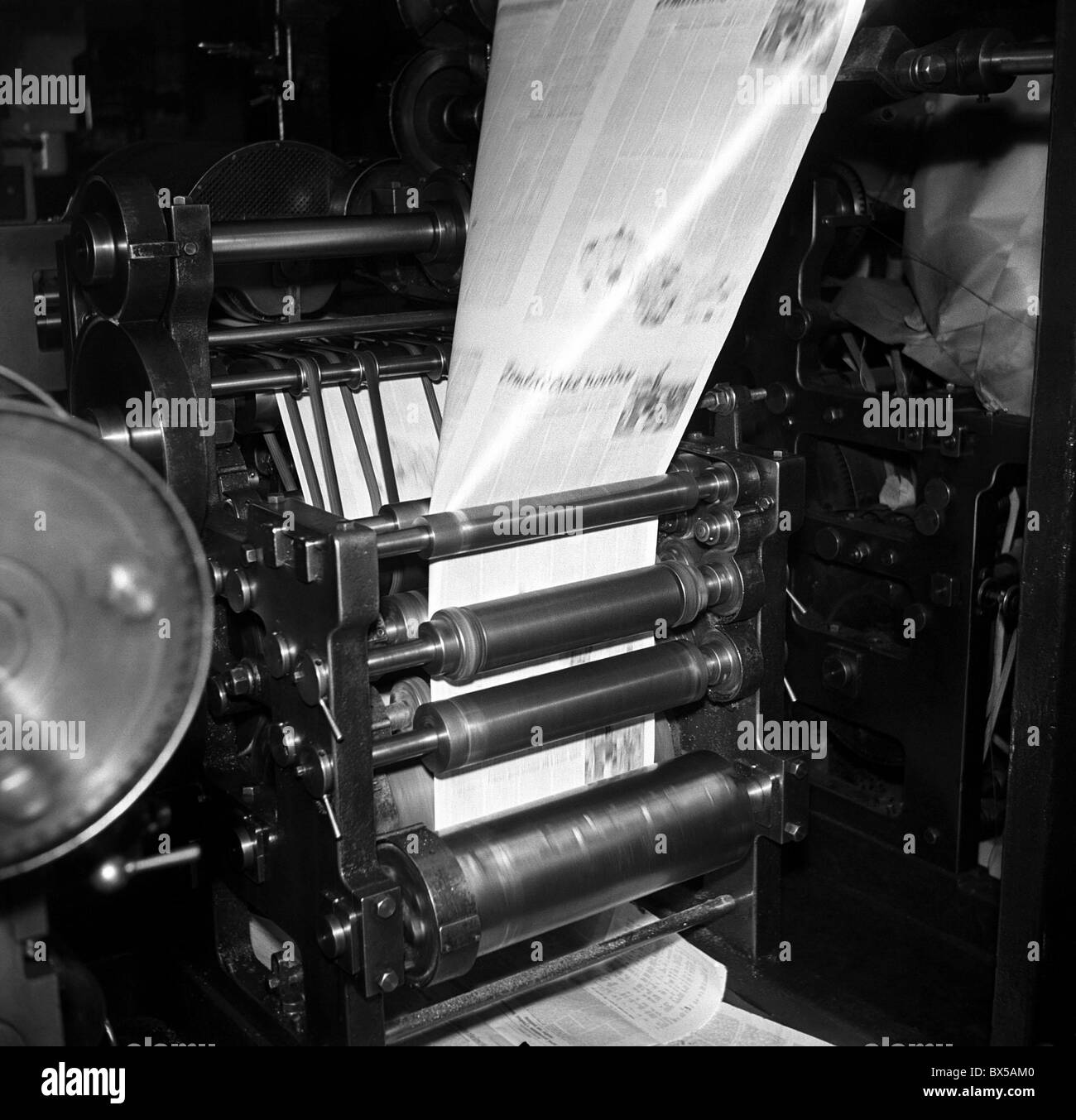 printing press Stock Photo