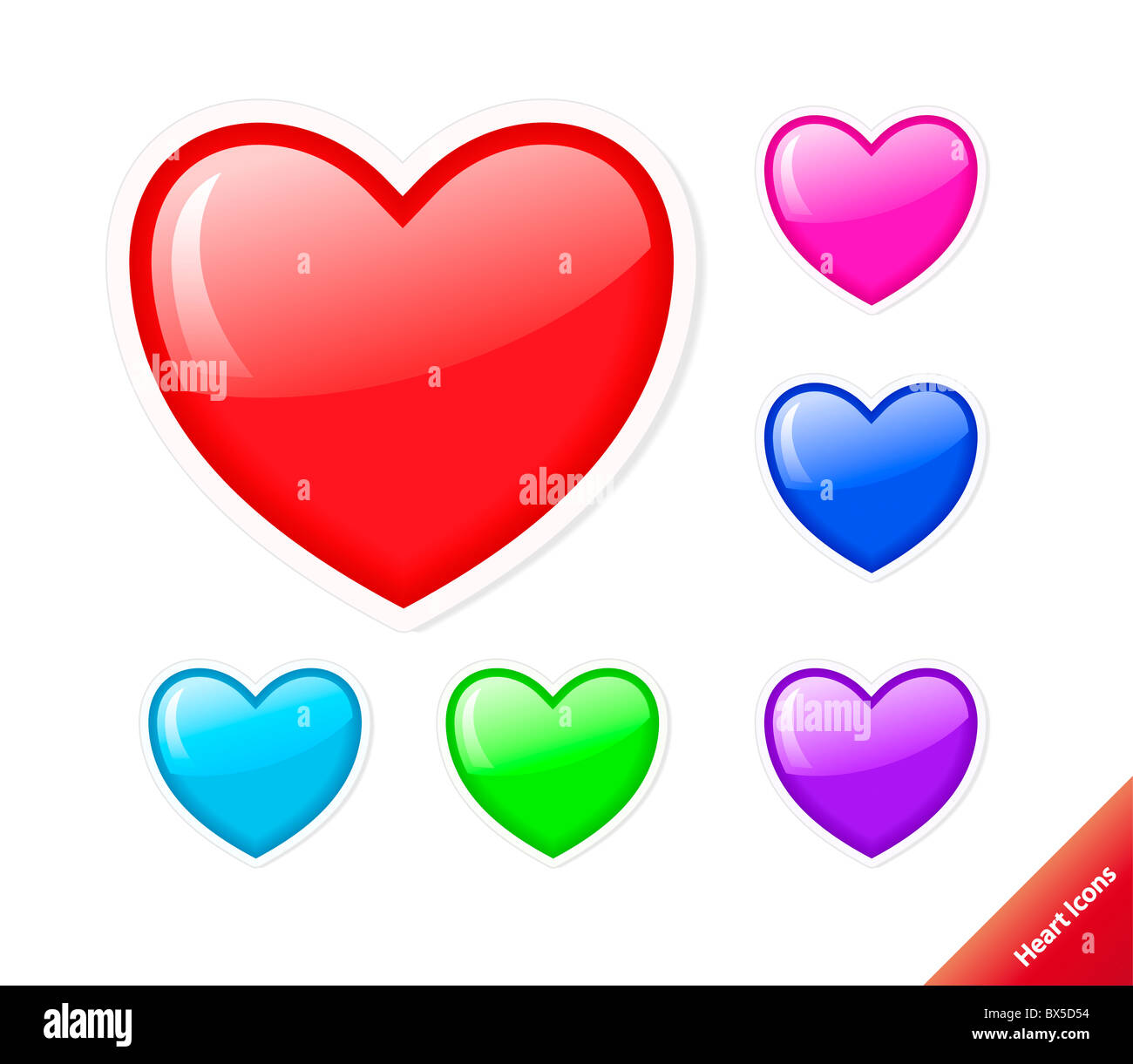 Heart organ vector pink hi-res stock photography and images - Alamy