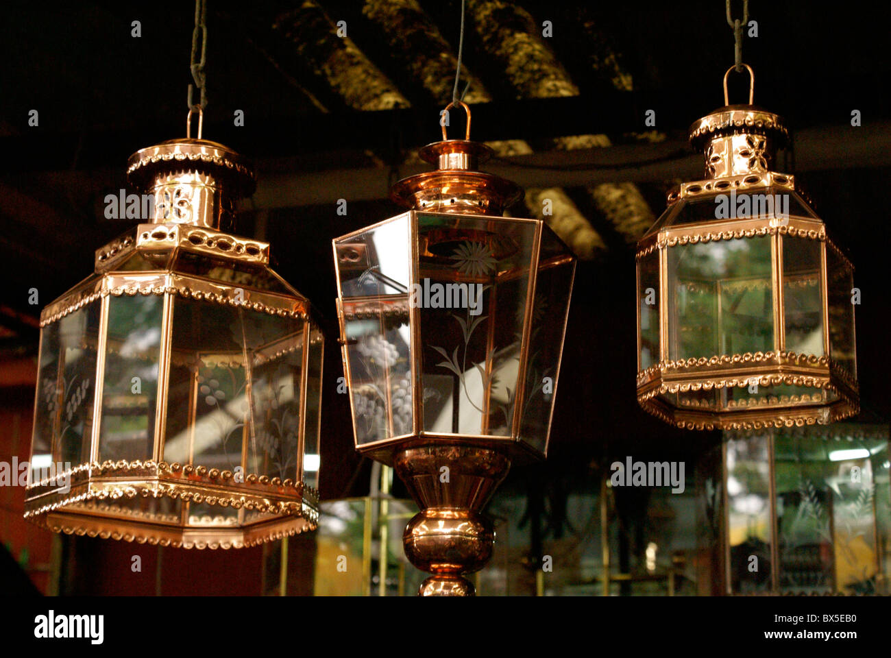 Punched tin 2024 night light