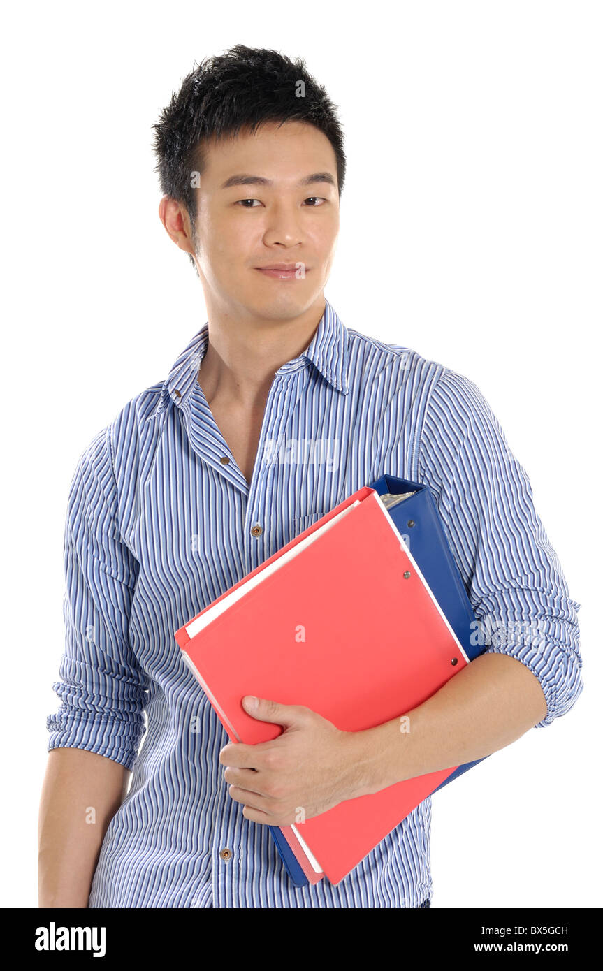 Portrait of a male university student Stock Photo - Alamy