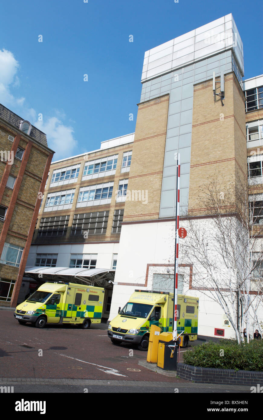 A&E wing of Chelsea and Westminster Hospital London UK Stock Photo