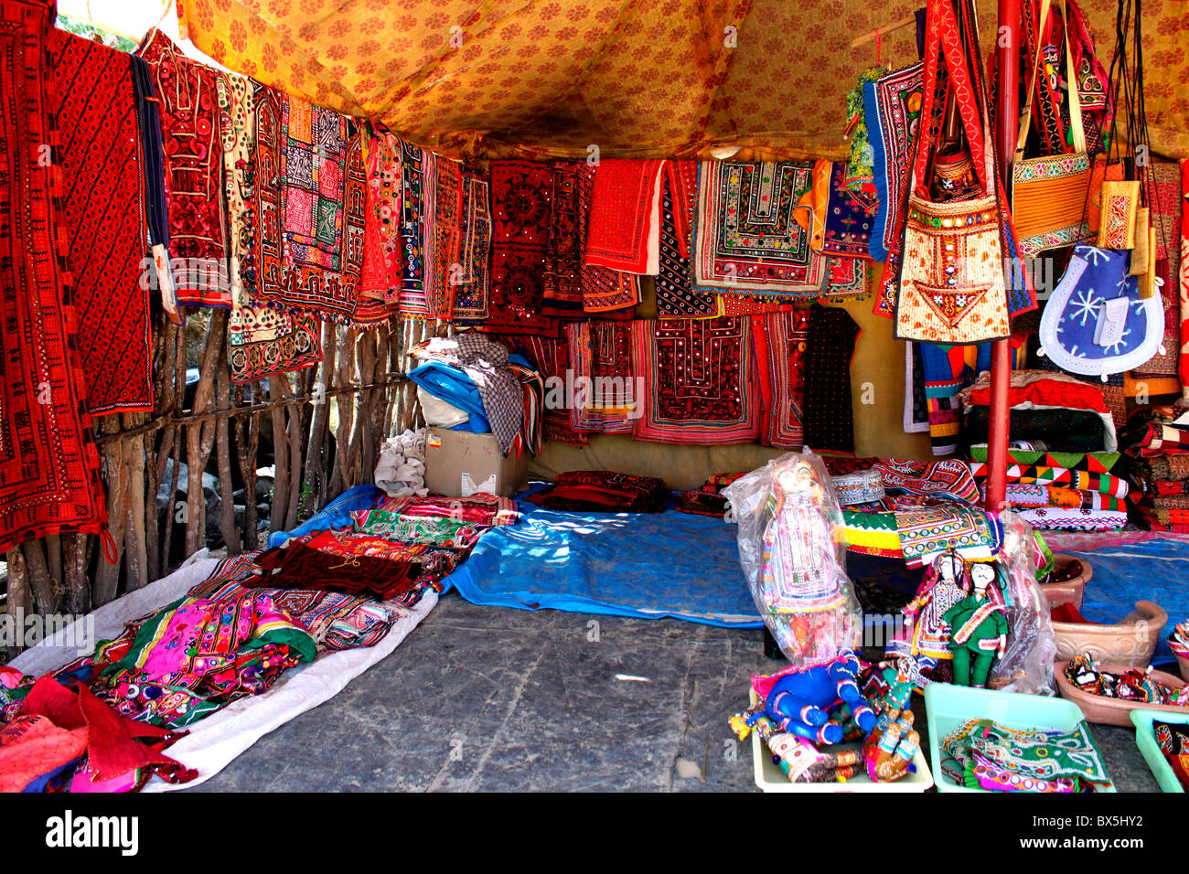 Handicraft shop in Kutch, Gujarat, india Stock Photo Alamy