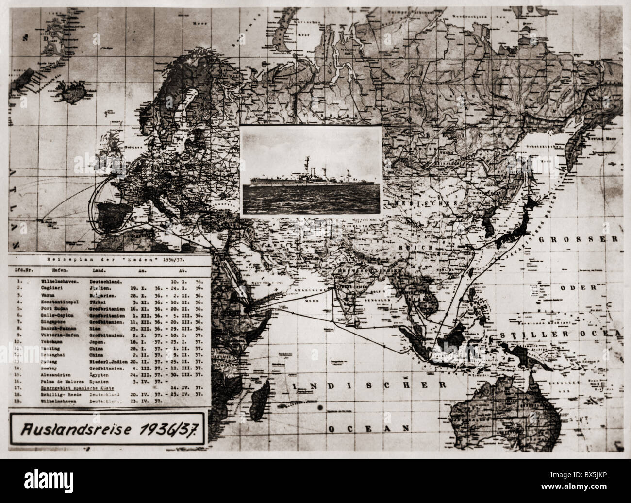 Germany Map 1945 High Resolution Stock Photography and Images - Alamy
