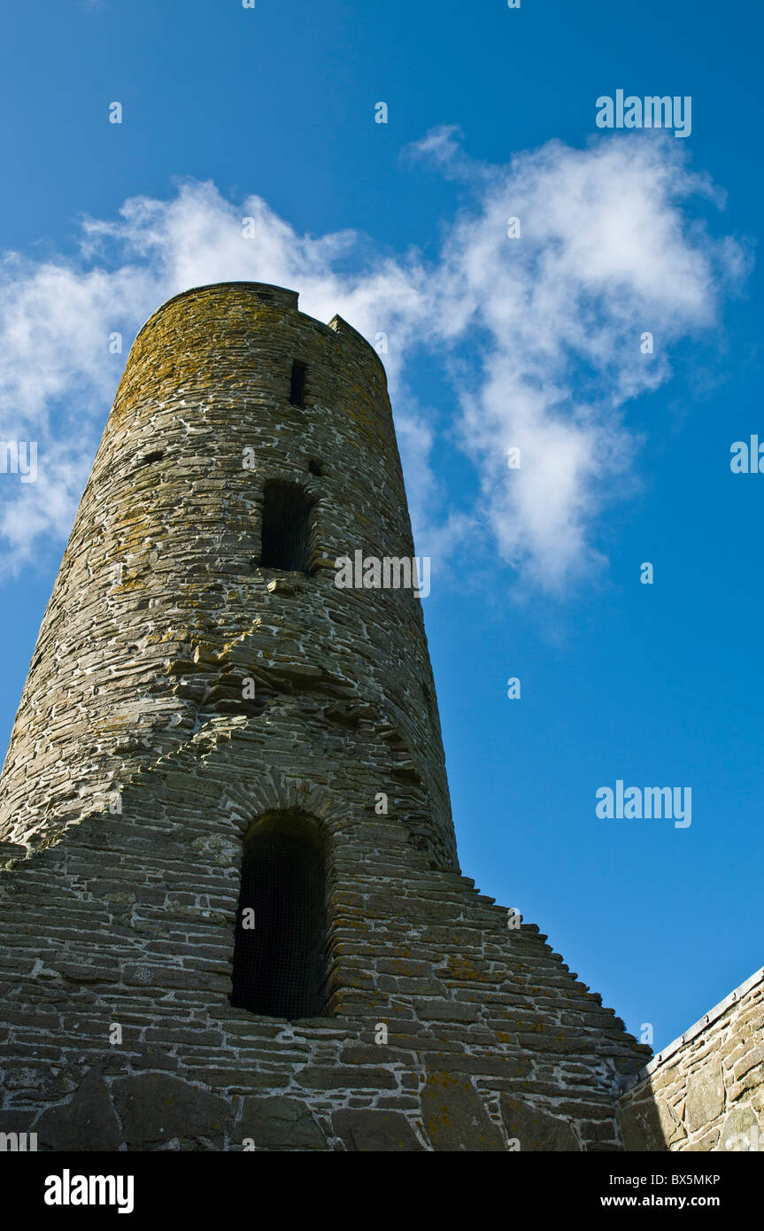 dh EGILSAY ORKNEY St Magnus church 12th century viking church Stock Photo