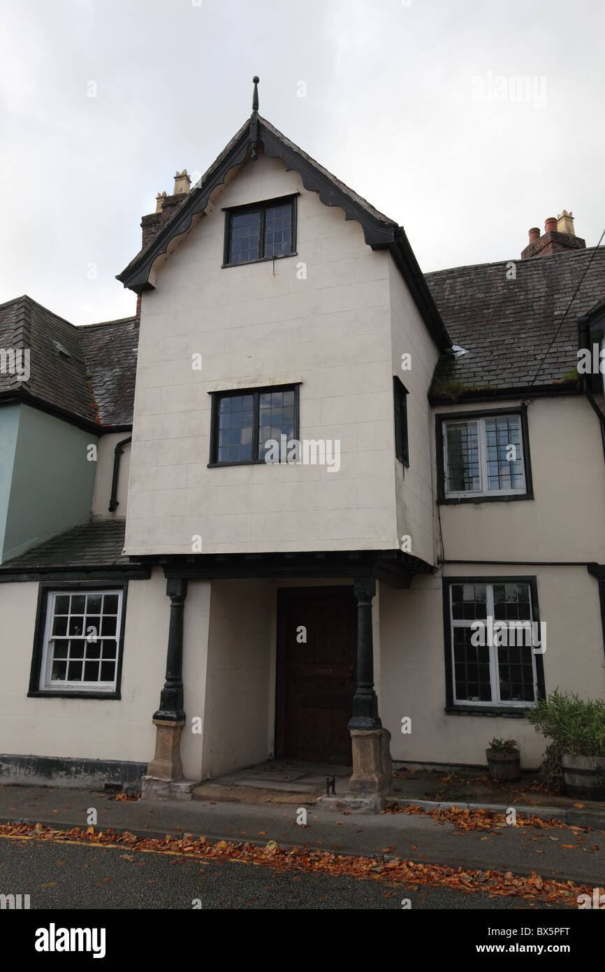 Old building Castle Street Ruthin Denbighshire North Wales Stock Photo