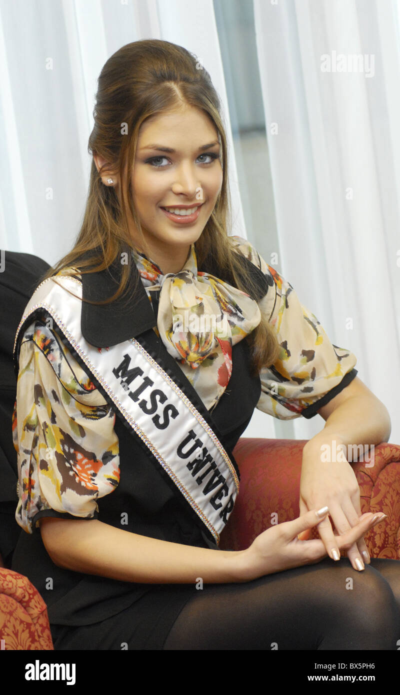 Dayana Mendoza, Miss Universe 2008 Stock Photo