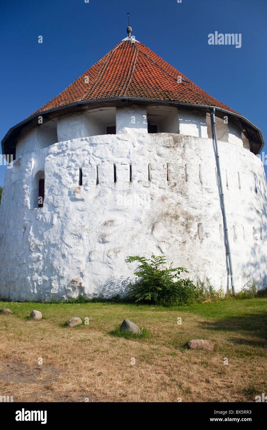 The Citadel Tower. Rønne. Bornholm, Denmark Stock Photo - Alamy