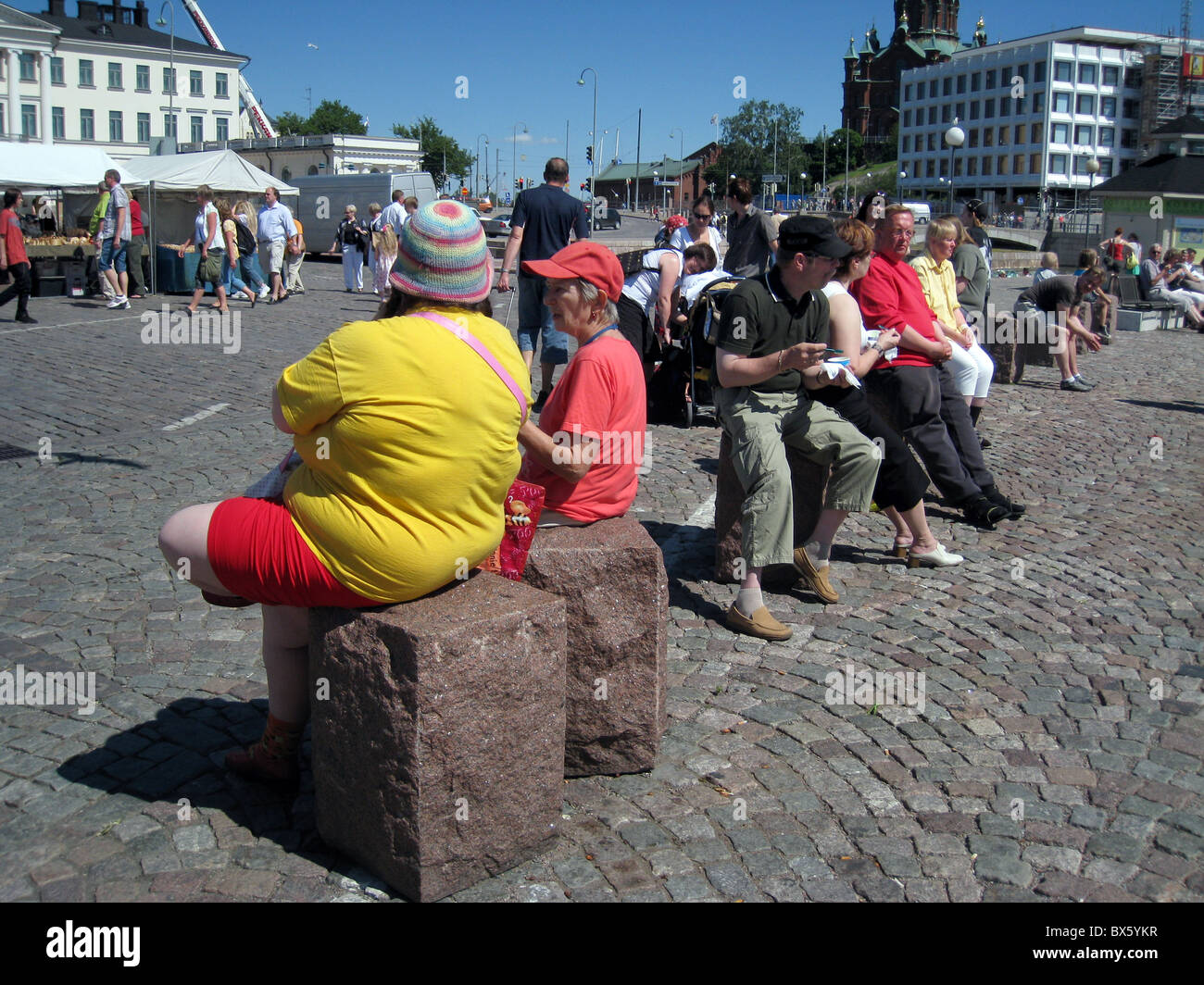 Back view of fat person. Stock Photo by ©Denisfilm 144953243
