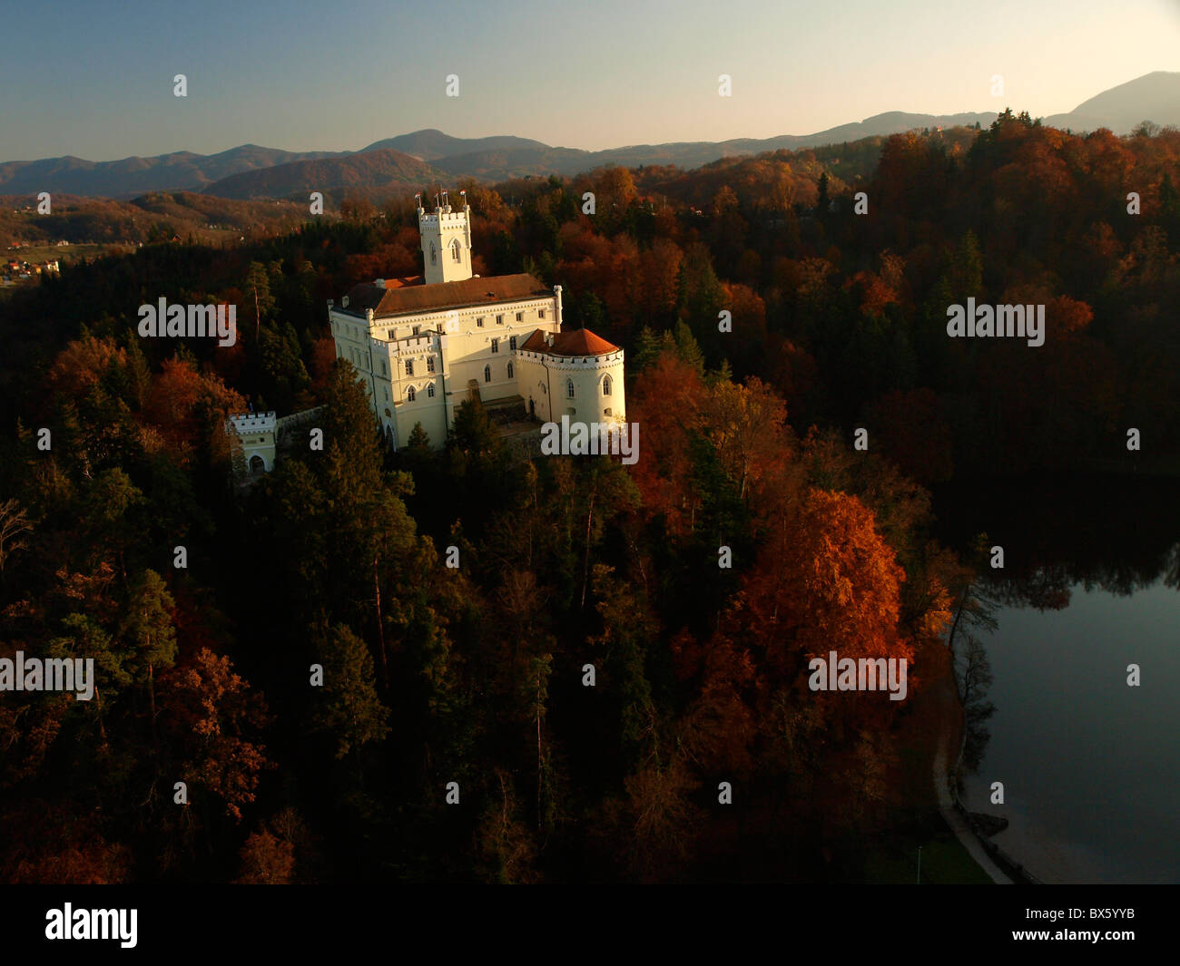 Trakoscan castle, Croatia Stock Photo