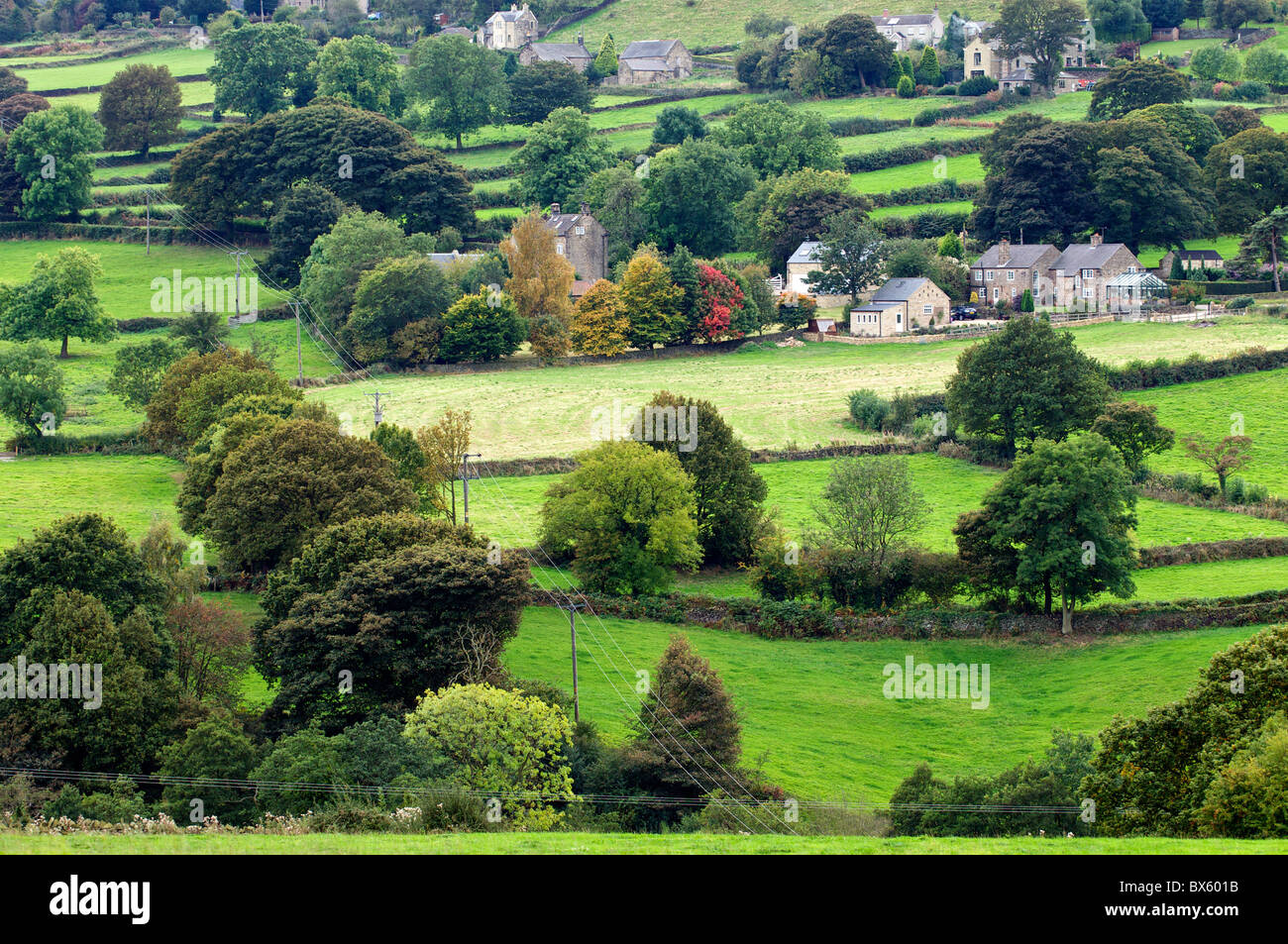 Matlock Location Landscape in the Matlock area, Derbyshire, England Stock Photo - Alamy