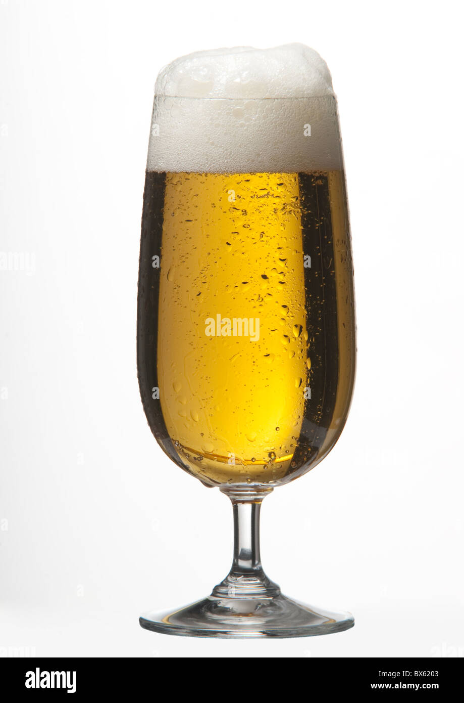 glass of beer Stock Photo