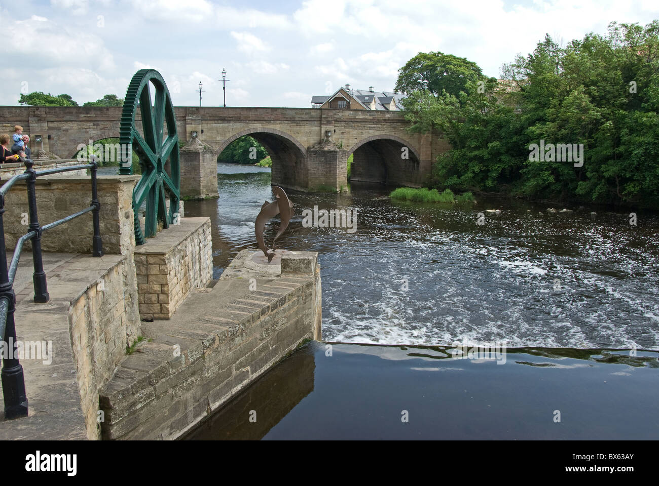 Wetherby Bridge, Wetherby, Yorkshire. UK Stock Photo Alamy