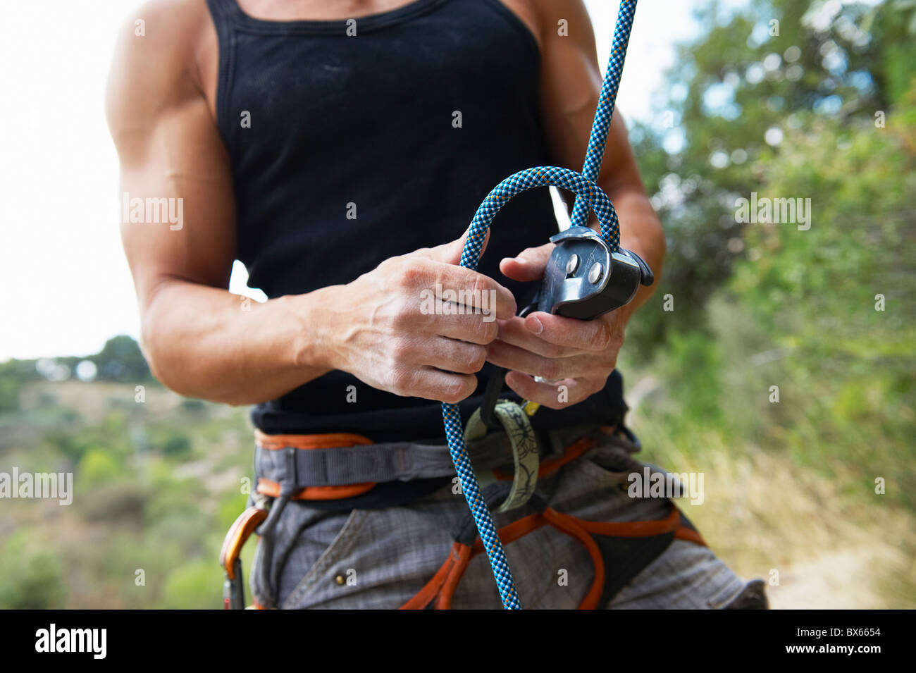 Pulley person hires stock photography and images Alamy