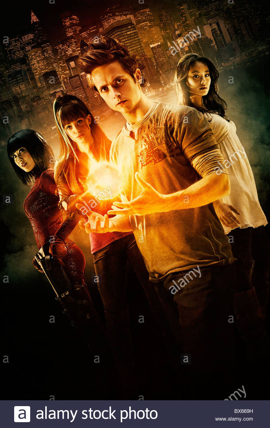 Tamura Rossum Chatwin Chung Dragonball Evolution 09 Stock Photo Alamy